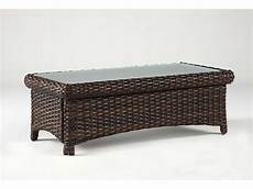 Wicker Coffee Table by South Sea Rattan St Tropez Wicker 48 W X 24 D Wicker Coffee Table