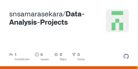 Image result for Data Analysis Projects GitHub