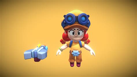 Jessie t-pose Brawl Stars - Download Free 3D model by shertiku [137314e ...
