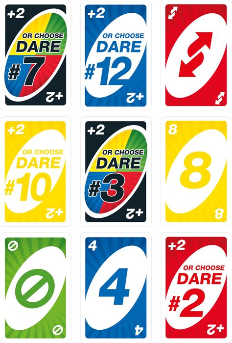 Snapklik.com : UNO Dare Card Game For Families & Parties Featuring ...