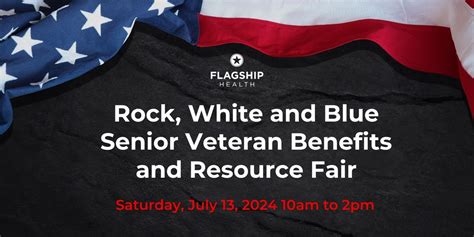 Rock, White and Blue Senior Veteran Benefits and Resource Fair, 7616 ...