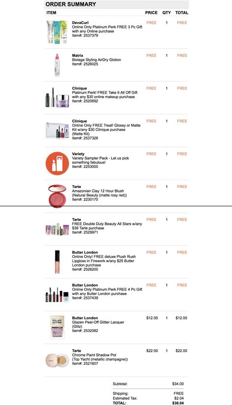 My 2nd Ulta order – used Diamond code again + more freebies! | Gift ...