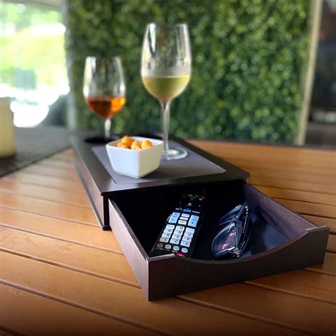 Buy Sofa Arm Table, Arm Rest Table Holder for Sofa, Serving Trays for ...