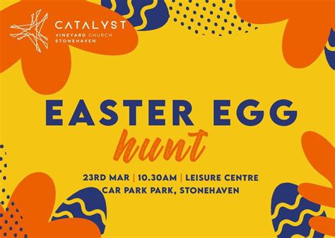 Catalyst Stonehaven Easter Egg Hunt, Stonehaven Leisure Centre ...