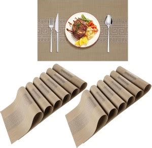 Daidokoro Rectangular Pack of 12 Table Placemat - Buy Daidokoro ...