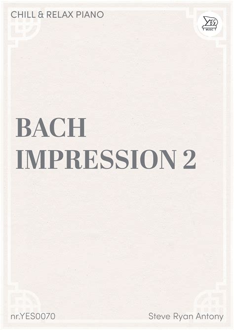 BACH IMPRESSION 2 | Yespianomusic