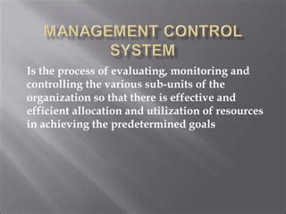 Management Control System 的图像结果