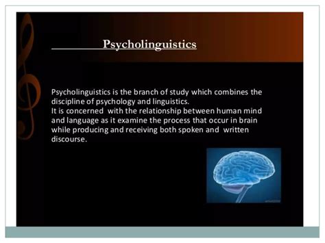 Psycholinguistics | PPTX