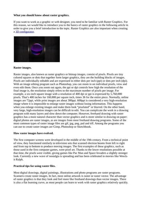 Tutorial Raster 的图像结果