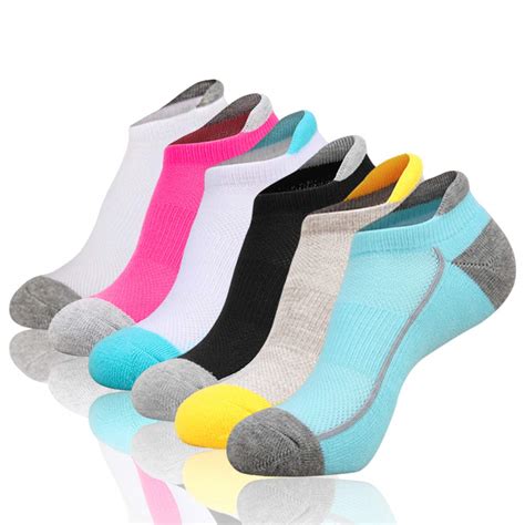 Buy Heatuff Womens Low Cut Ankle Athletic Socks Cushioned Running No ...