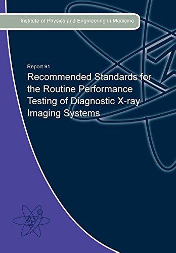 Buy Recommended Standards for the Routine Performance Testing of ...