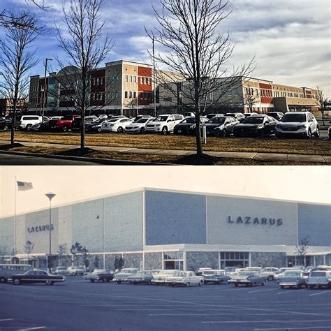 Columbus Library | The Lazarus Co., photographed in 1965 as an anchor ...