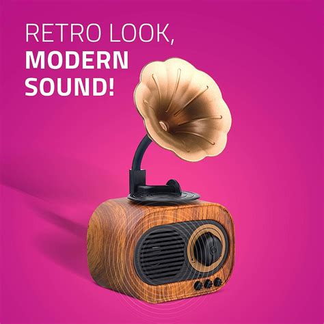 Artis BT12 Classic Retro Wireless Bluetooth Speaker FM,USB,AUX in ...