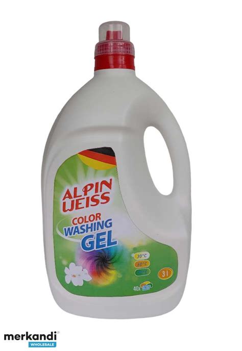 Alpinweiss Liquid Detergent 3l, Color liquid detergent, Detergent ...