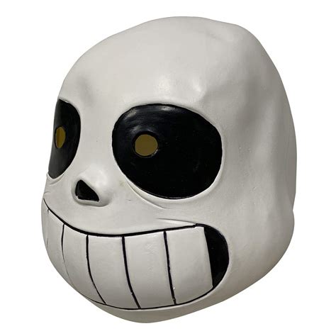 LLH Undertale Sans Mask Kid Size Latex RPG Game Helmet Full Face ...