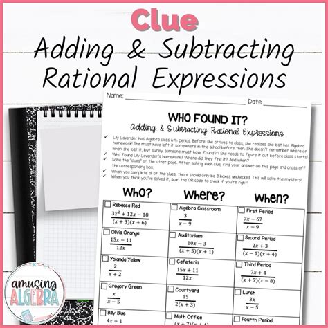 Adding And Subtracting Rational Numbers Calc