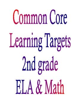 Image result for Common Core Learning Targets