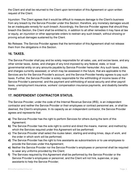 Free Catering Service Contract Templates (Editable)