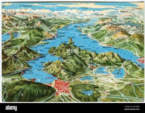 Image result for Como Italy Printable Map