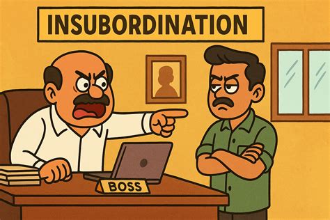 Insubordination in the Workplace: Legal Meaning, Implications, and ...