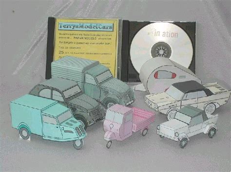 Simple Machine Paper Models 的图像结果