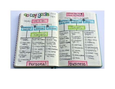 6+ Goal Journal Examples