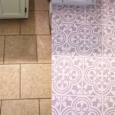 19 Floor stencils patterns ideas | tile stencil, stenciled floor, tile ...