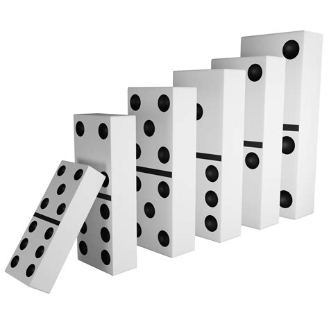 Domino Clipart Black And White