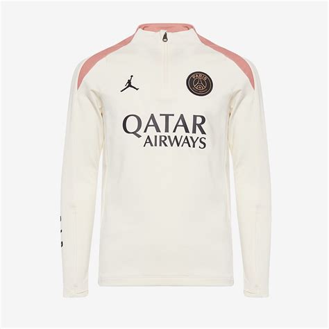 Jordan x Paris Saint-Germain 24/25 Kids Dri-FIT Strike Third Drill Top ...