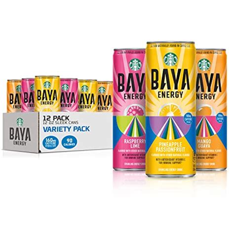 Starbucks - Rtd Coffee Baya Energy 3 Flavor Variety | Ubuy India