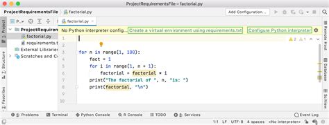 Image result for PyCharm Scripting Environment