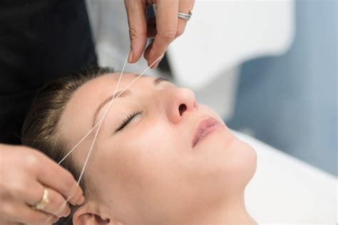 Image result for Eyebrow Threading