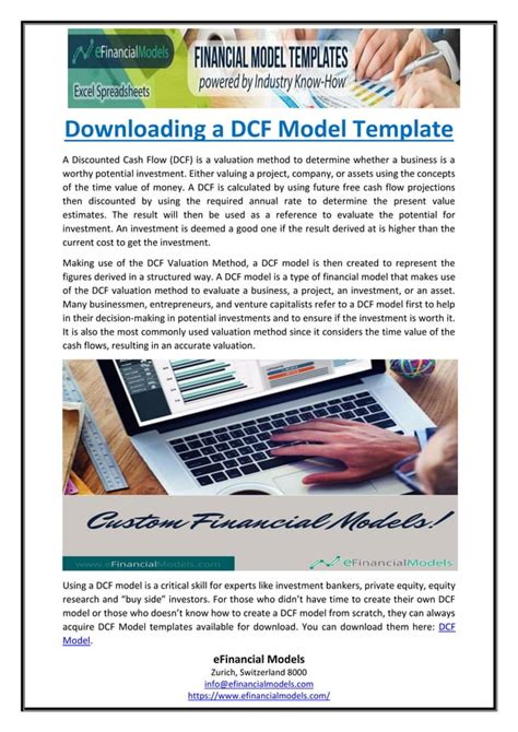 Image result for DCF Model Example