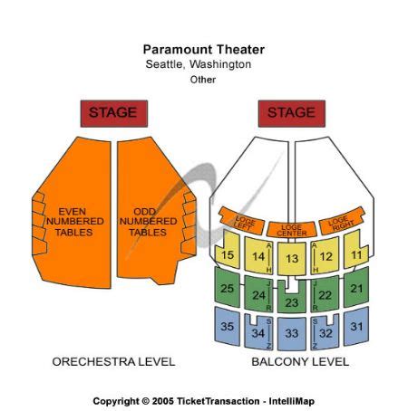 Paramount Theatre Tickets and Paramount Theatre Seating Chart - Buy ...