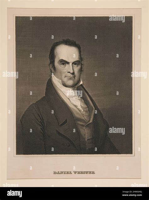 Daniel Webster. Artist: Asher Brown Durand, American, 1796–1886After ...