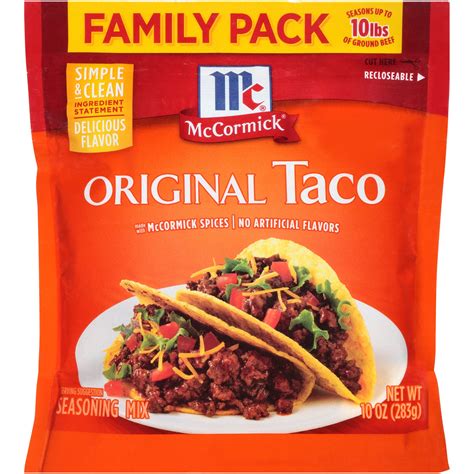 Taco Seasoning Mccormick at Jackson Ribush blog