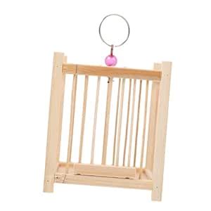 WOONEKY Cockroaches Cage Cage Storage Holder Wooden Cricket Cage Wooden ...