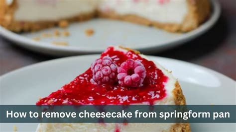 Image result for Remove Cheesecake From Bottom Springform Pan