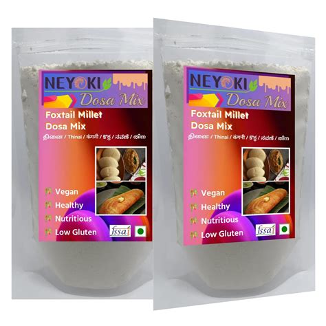 Foxtail Millet/Thinai Dosa Mix 1kg / Kangani/Korra/Navane/Thina ...
