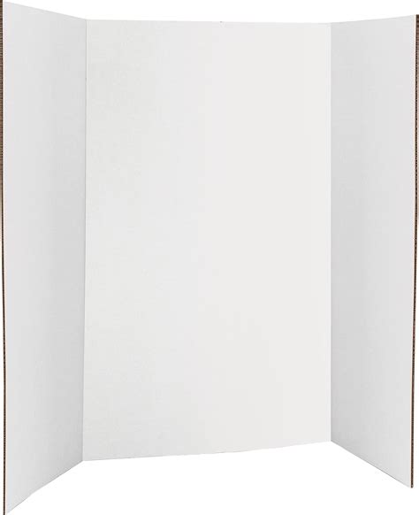 Bpa Trifold Poster Board 36 X 48 White Presentation Board | Desertcart OMAN