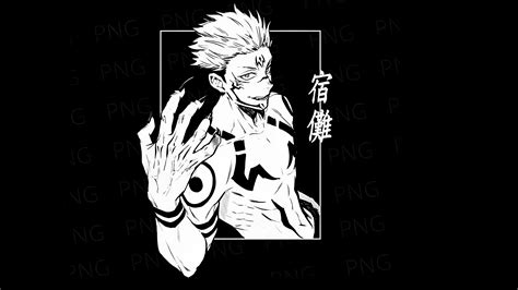 Ryomen Sukuna Jujutsu Kaisen Fundal Negru | 3840x2160 | Wallpaper Alchemy