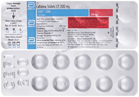 Cefi 200 Tablet: Price, Uses, Side Effects & How to Use - MediBuddy