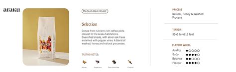 ARAKU Coffee - Selection - Freshly Roasted 100% Arabica Medium Dark ...