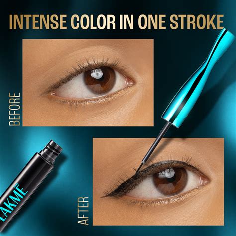 Buy Lakme 9 To 5 Eyeconic Liquid Eyeliner Matte Finish, Waterproof ...