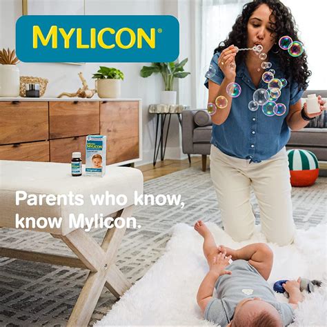 Mylicon Gas Relief Drops for Infants - Original Formula 1oz | Effective ...