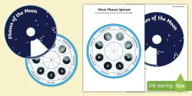 Phases of the Moon Cookies Worksheet (teacher made) - Twinkl