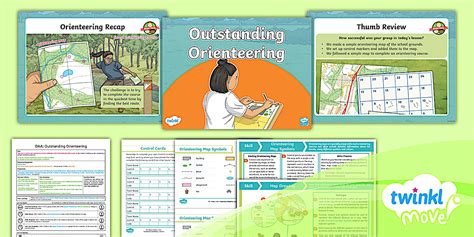 OAA: Orienteering Lessons - Year 4 PE Lesson
