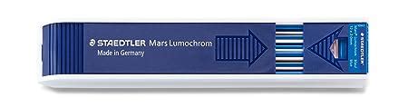 Staedtler Mars Lumochrom 2 MM Colour Leads in Blue Colour Pack of 12 ...