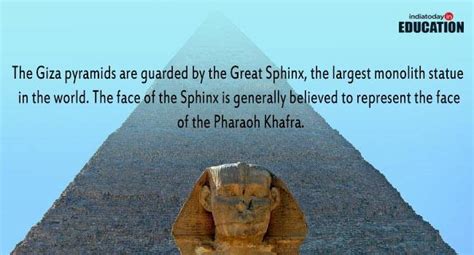 Interesting facts about the Egyptian Pyramids - India Today