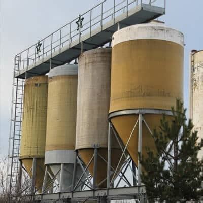 Streugutlagersilos | GFK-Stahl Bauweise | HOLTEN Online